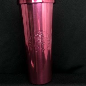 Starbucks Pink Tumbler Stainless Steel
